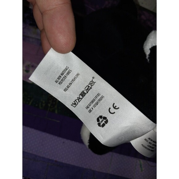 Disney Pinocchio FIGARO BLACK & WHITE CAT 6" Plush Begging Stuffed Animal - Picture 5 of 5